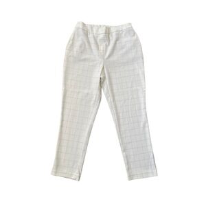 Rachel Zoe White Printed Pants Size 8